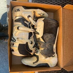 Vintage alpinestars motocross boots